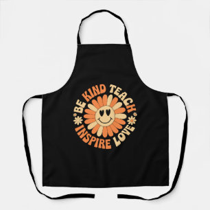 Be Kind Teach Inspire Love – Motivational Teacher Apron