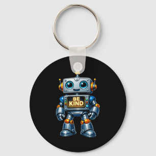 Be kind teacher anti-bullying robot kindness men key ring