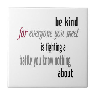 Be Kind Tile