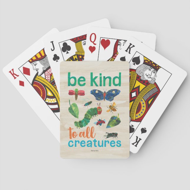Be Kind to All Creature Playing Cards (Back)