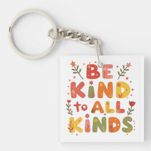 Be Kind to all kinds Trucker Hat Key Ring