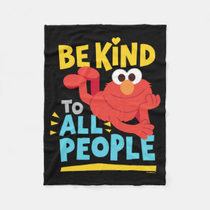 Be Kind To All People Fleece Blanket