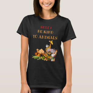 Be Kind To Animals Animal 1 T-Shirt