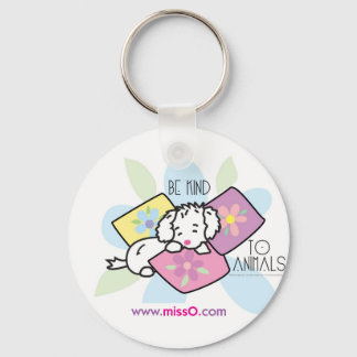 be-kind-to-animals- Rocky Key Ring