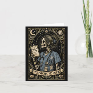 Be Kind To Mind Funny Nurse Halloween Shirts Tarot Card