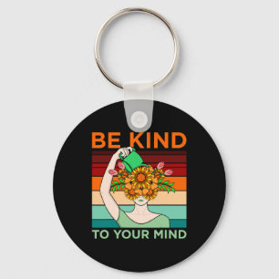 Be Kind To Mind Mental Health Awareness Supporter Key Ring