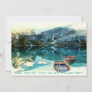 Be KIND to our Planet - Lake Mountains Earth Day