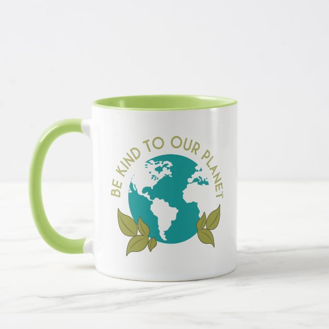 Be Kind to Our Planet Mug (Left)