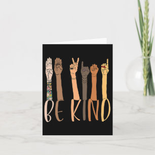 Be Kind To Suicide Warrior Suicide Prevention Awar Card