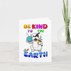Be Kind To The Earth Holiday Card