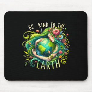 Be Kind To The Earth Mother Nature Earth Day Earth Mouse Pad