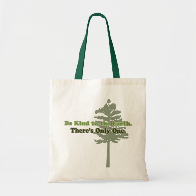 Be Kind to the Earth Tote Bag (Front)