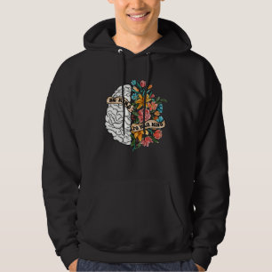 Be Kind To Your Mind Mental Health Awareness Brain Hoodie