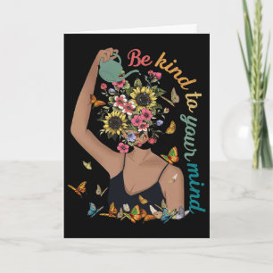 Be Kind To Your Mind Mental Health Awareness Card