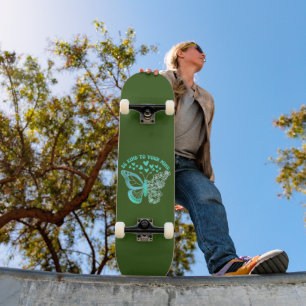 BE KIND TO YOUR MIND mental health support Skateboard