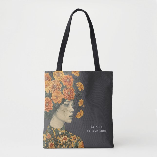 Be Kind to Your Mind Tote Bag (Front)