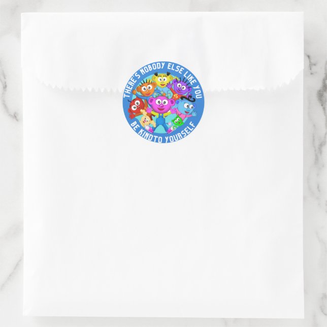 Be Kind To Yourself Sticker /The Peek-A-Boo Crew (Bag)