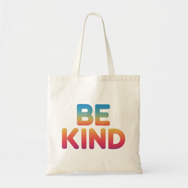 Be Kind Tote Bag (Front)