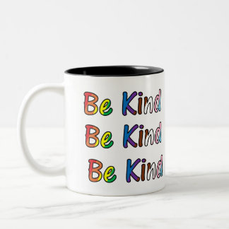 Be Kind Two-Tone Coffee Mug