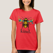 Be kind womens tshirt