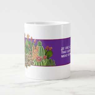 Be like a cactus, that can survive Speciality Mug