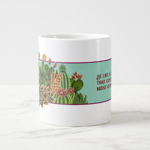 Be like a cactus, that can survive Speciality Mug