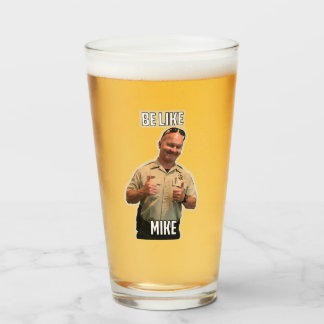 Be Like Mike Pint Glass