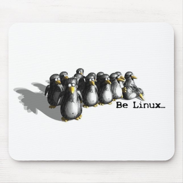 Be Linux Mouse Pad (Front)