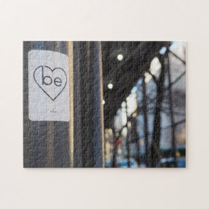 Be Love Uplifting Message New York City NYC Jigsaw Puzzle