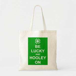'Be Lucky' budget tote bag