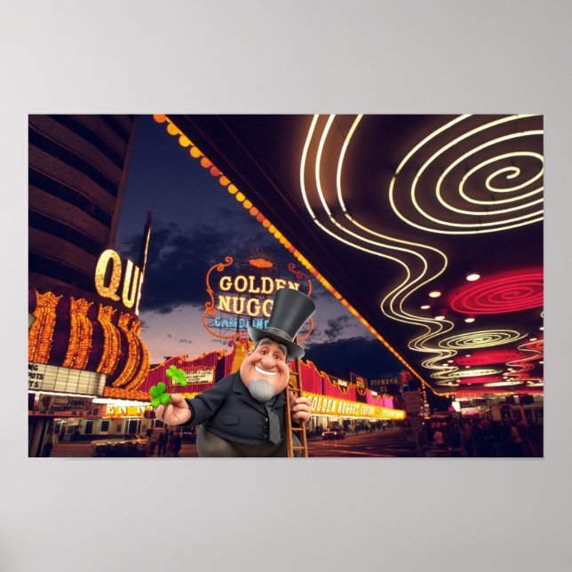 Be Lucky in Vegas. Poster (Front)