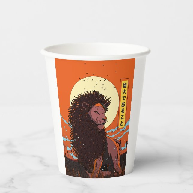 Be Mangiest  Paper Cups (Front)