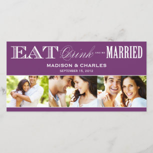& BE MARRIED SAVE THE DATE ANNOUNCEMENT