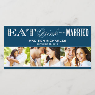 & BE MARRIED SAVE THE DATE ANNOUNCEMENT