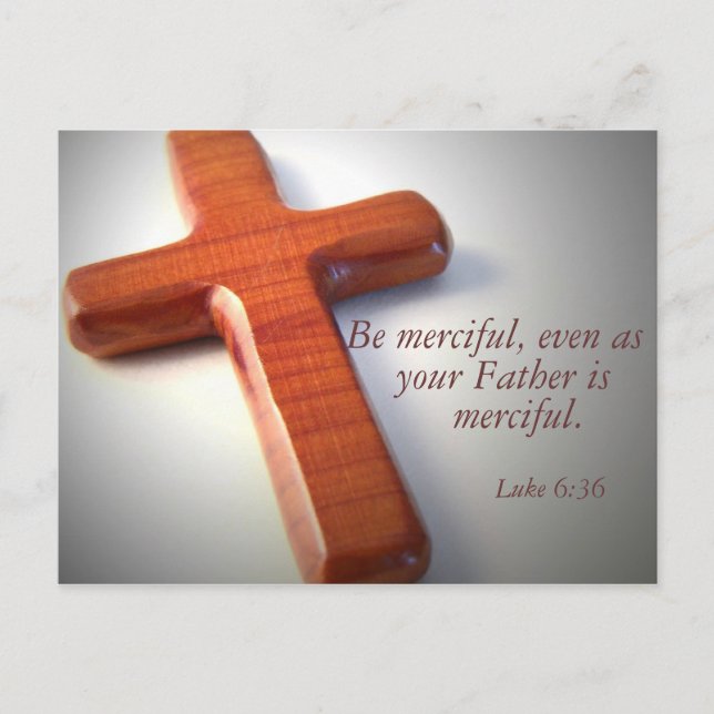 Be Merciful Postcard (Front)