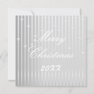 Be Merry and Shine Bright Flat Greeting Card