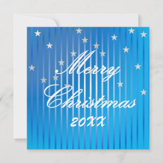 Be Merry and Shine Bright Flat Greeting Card