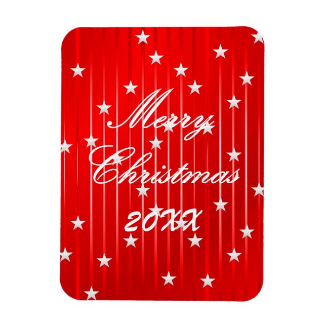 Be Merry and Shine Bright Photo Magnet (Vertical)