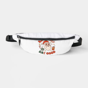 Be Merry Eat Good Christmas Santa Soda Candy Cane Bum Bags