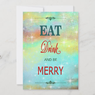 Be Merry Holiday Card