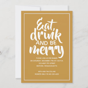 Be Merry Invitation