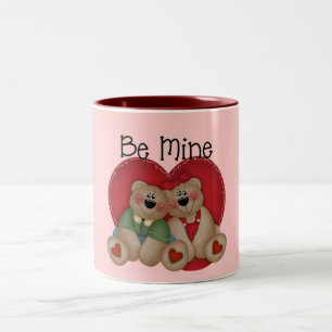 Be Mine Bear Couple Mug