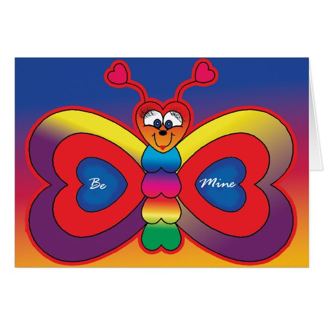 Be Mine Butterfly (Front Horizontal)