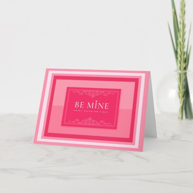 Be Mine Card (Front)