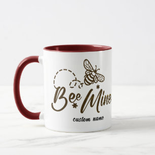 Be Mine Custom Mug - Romantic Name Gift