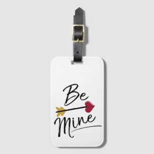 Be mine Cute Valentines Luggage Tag