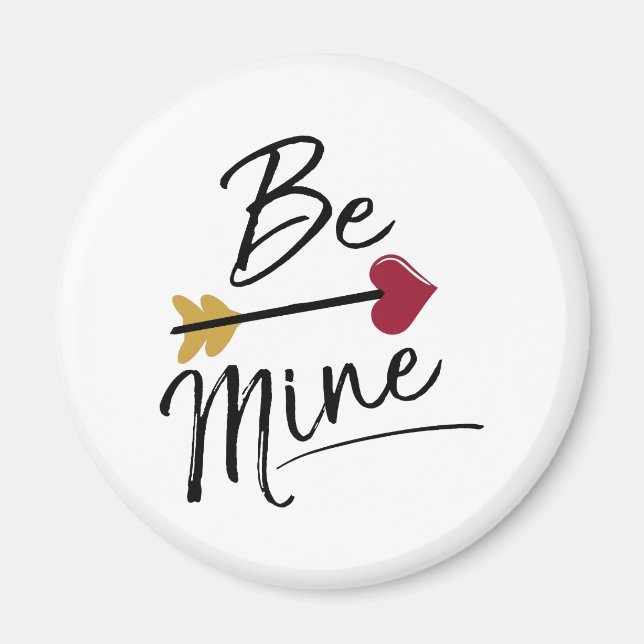 Be mine Cute Valentines Magnet (Front)