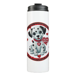 Be Mine Dalmatian Puppy Valentine Travel Mug