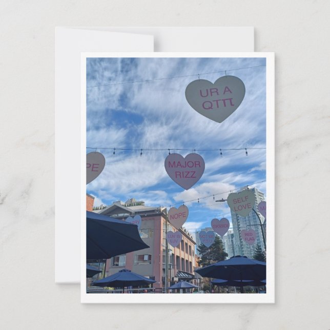 Be Mine Holiday Card (Front)