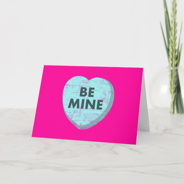 Be Mine Holiday Card (Front)